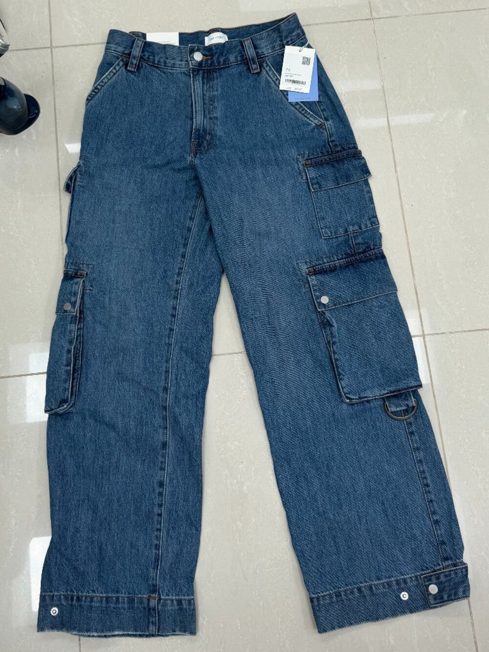 Women's Oak + Fort Cargo Jeans - NEW